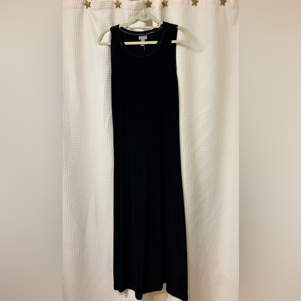 NWT Chico’s size 1 Elegant Black Travelers Maxi Dress